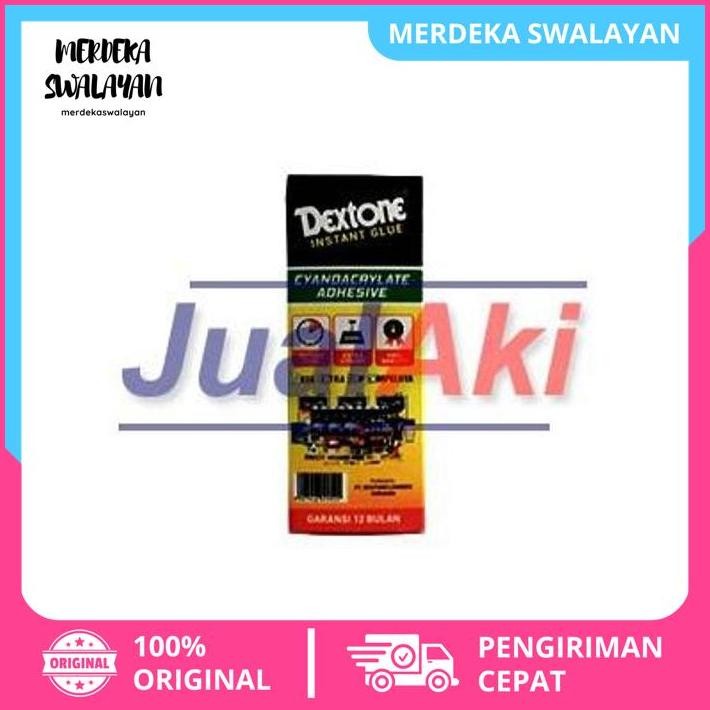 

DEXTONE INSTANT GLUE LEM KOREA KAYU PLASTIK KARET BESI SERBAGUNA BEST DEAL BY MERDEKA SWALAYAN !