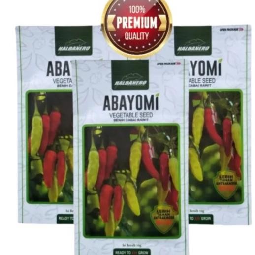 Cabe Abayomi Benih Cabe Rawit Abayomi 10 Gram Bibit Cabai Unggul