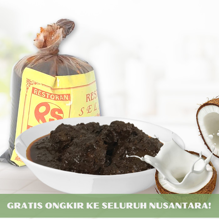

Rendang Selamat Asli Padang 1 Kg Tanpa MSG dan Bahan Pengawet BIG PROMO
