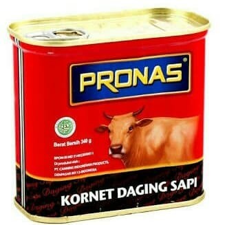 

Pronas Kornet Daging Sapi 340 gr ( halal ) TERJAMIN