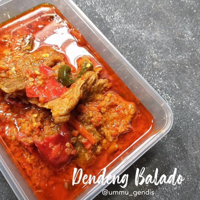 

dendeng balado basah (isi 5 slice) FREE ONGKIR