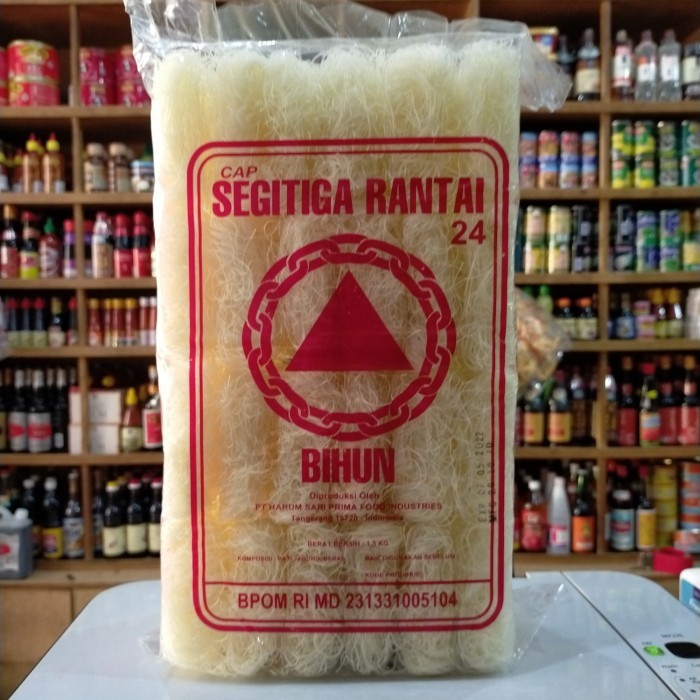 

Bihun cap Segitiga Rantai 24pcs 1.5kg KOMPLIT