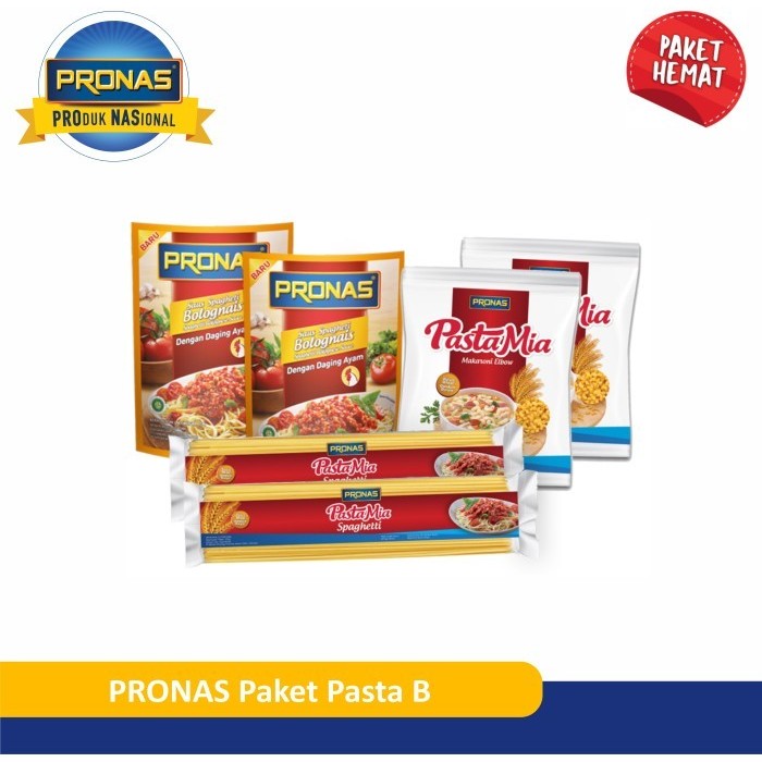 

PRONAS Paket Aneka Pasta B bundling 6 pcs OBRAL