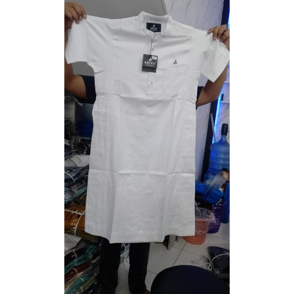 BIG SALE Gamis Abiyu Anak Remaja Jubah abiyu Remaja Lengan Pendek
