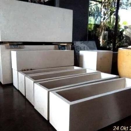 Terjangkau Pot Beton Kotak Panjang 100Cm