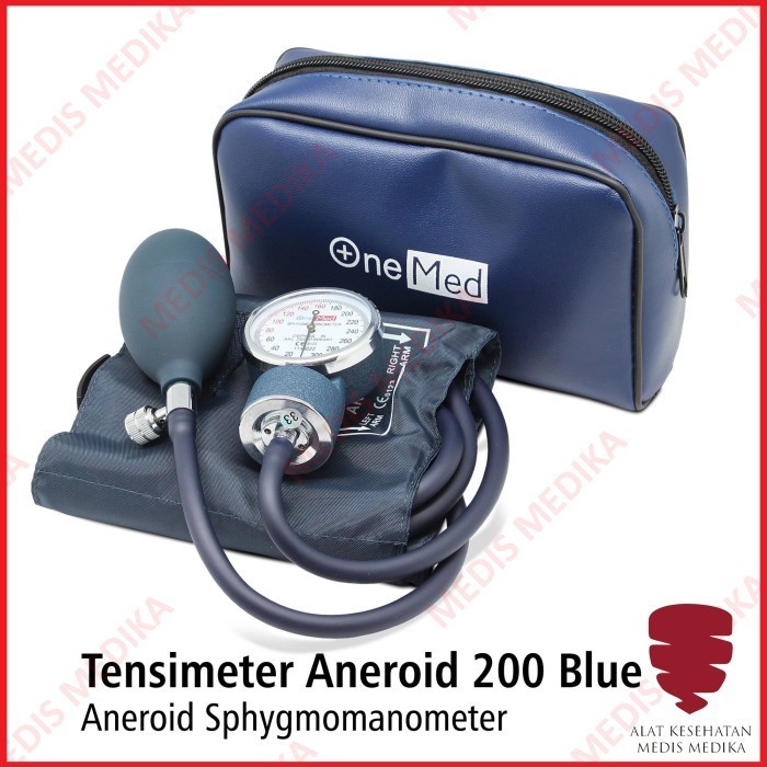 Tensimeter Aneroid Onemed Alat Ukur Tekanan Darah Tensi Jarum Manual