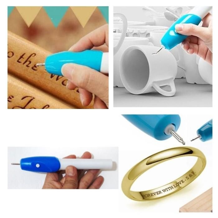 

Alat Grafir Ukir Nama Elektrik Portabel Pen Serbaguna Besi Kayu 113171