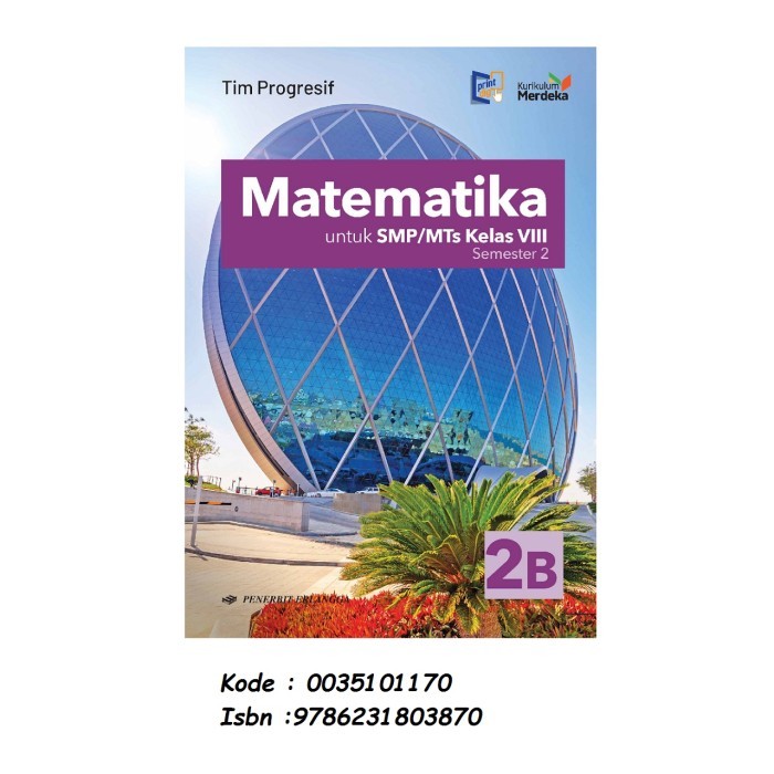 

TERLARIS! Buku Pelajaran Matematika SMP MTS 7 8 9 VII VIII IX Tim Progresif Wono Setya Budi