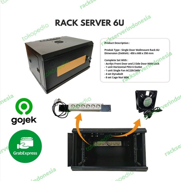 Rack Server 6U / Wallmount Rack 6U