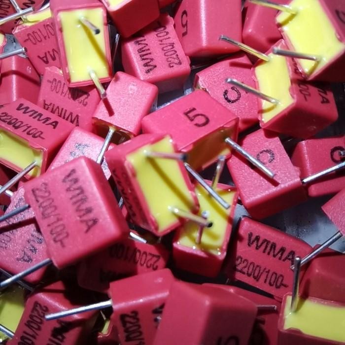 WIMA CAPACITOR 47PF100PF220PF470PF1NF2N2 4N710NF Import Premium