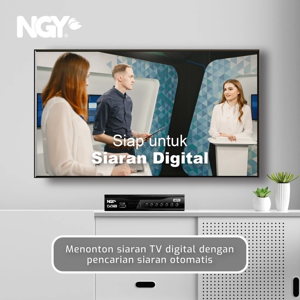 NAGOYA Digital Set Top Box HD / STB DVB T2 Receiver NGY-801 DVB NAGOYA / WIFi