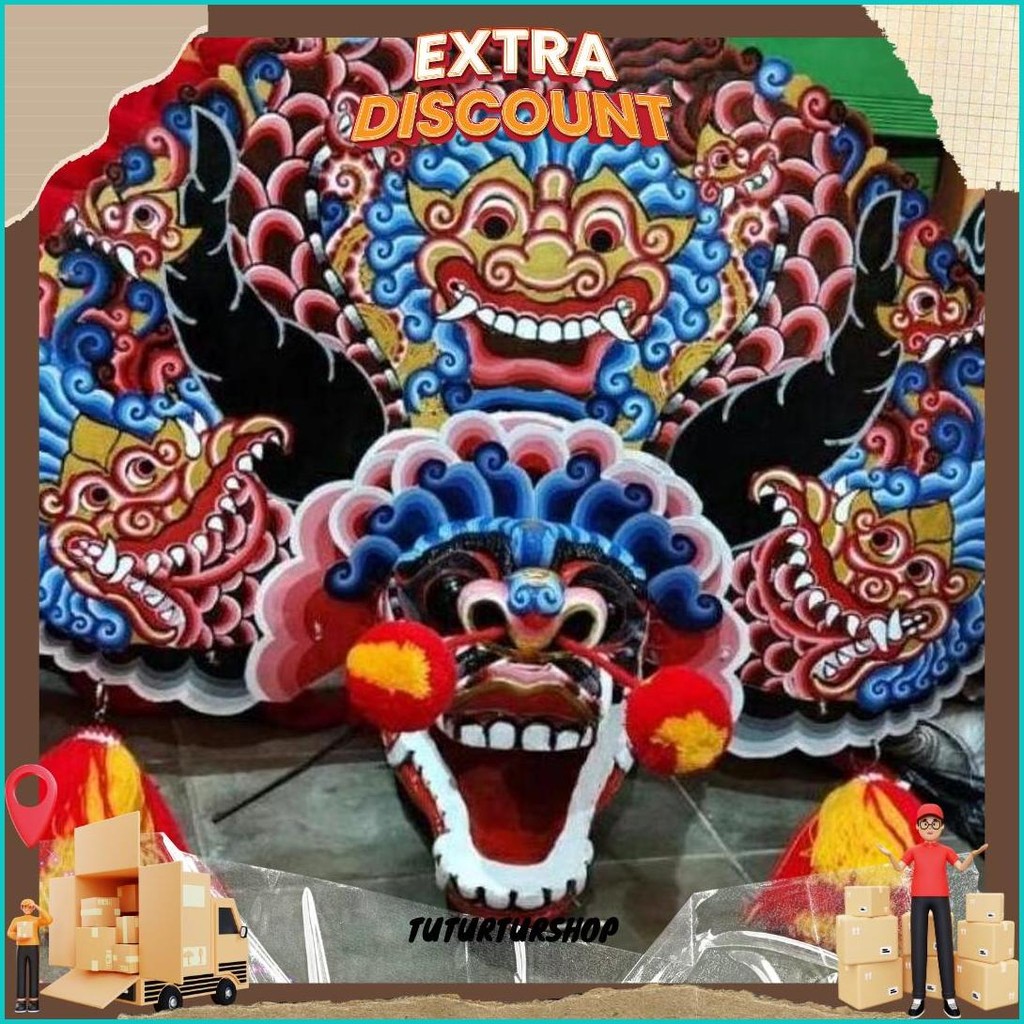 

Bisa Cod Cuci Gudang Barongan Rampak Telon Jamang Cat Air Brush Bonus Kemul Panjang Dan Pentul Tinggal Pakai Ukuran Anak Promo Barongan Plipit Romo Mainan Anak Barongan Anak Sd Brongan Plipit Premium / Barongan Spon Caplok Kain Panjang / Barongan Ponorogo