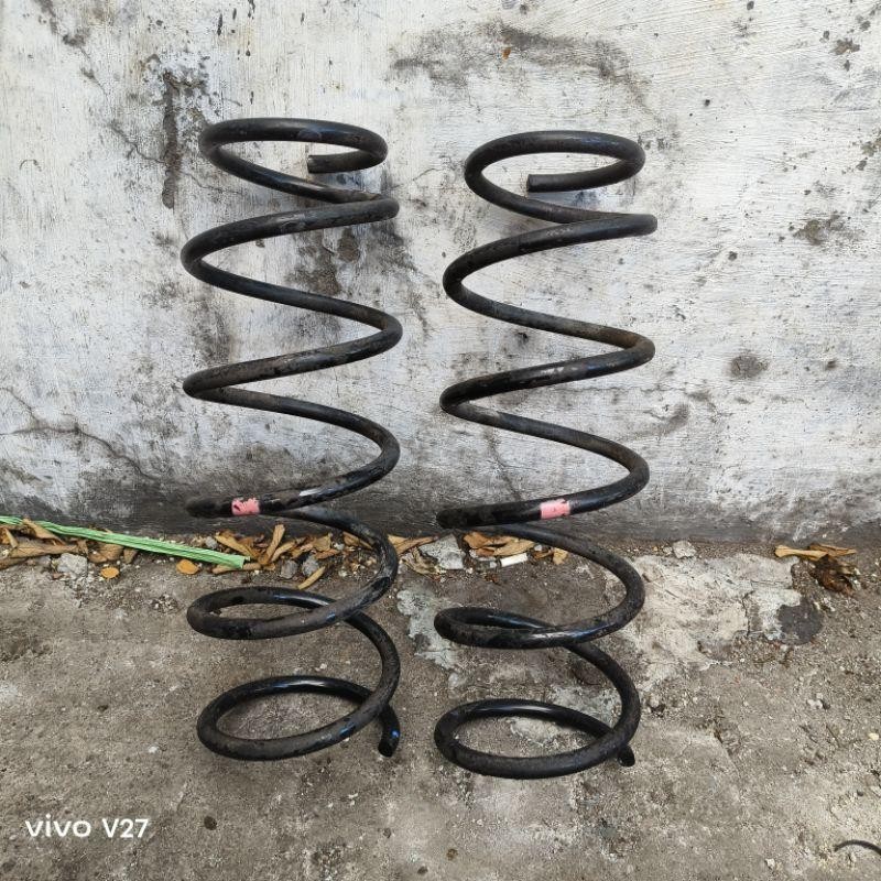 Per Spiral Shock Breaker Toyota Yaris Bakpao Vios Gen2 Depan 2Pcs