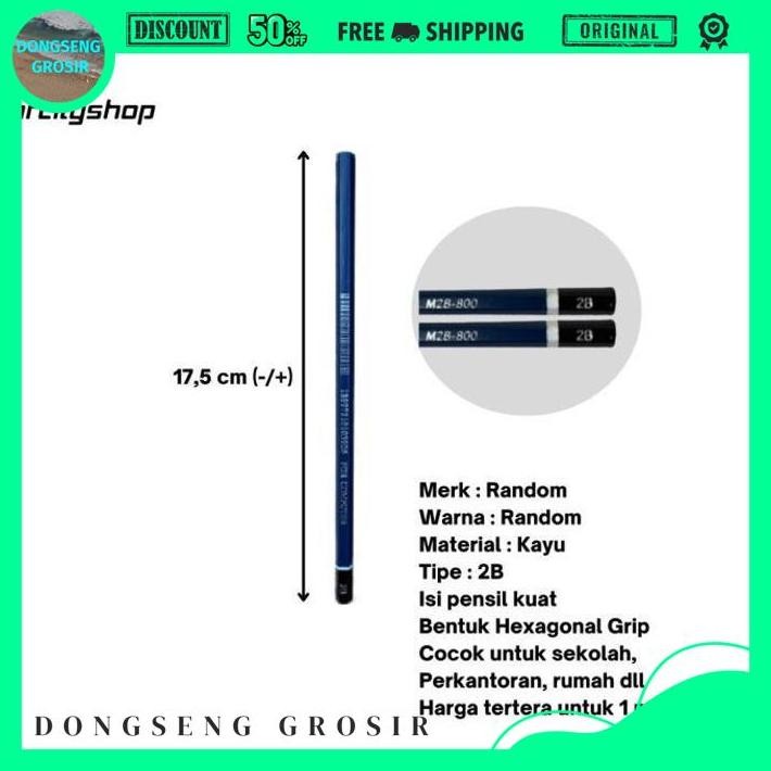 

1 PC PENSIL KAYU PENSIL 2B ALAT TULIS SEKOLAH ANAK KANTOR DONSENG GROSIR HIGHT QUALITY !!