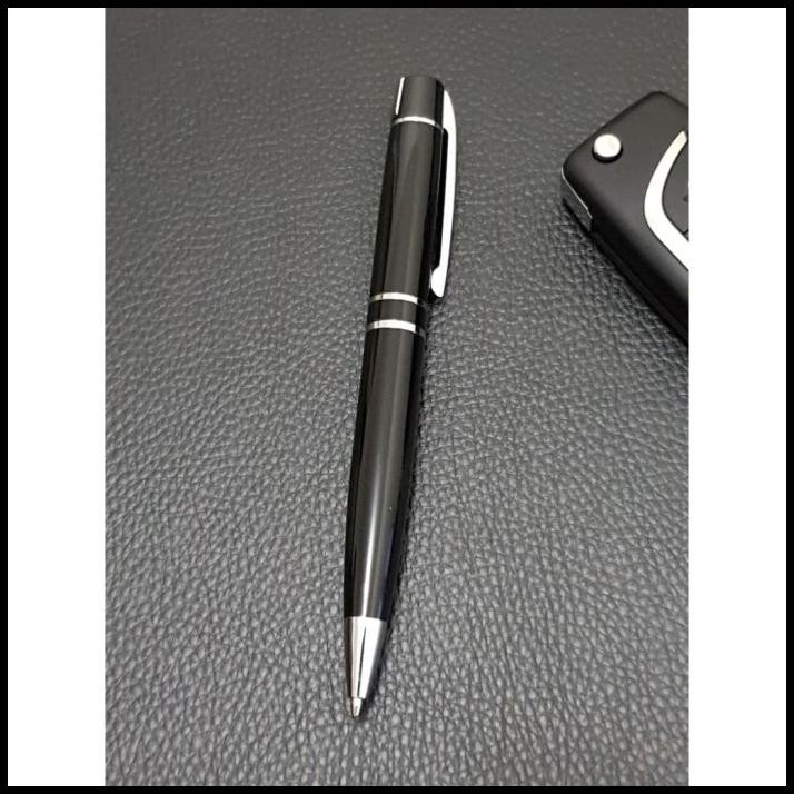 

[Hitam] Pulpen Office Besar Model 2 Garis / Ballpoint Besi Pena Bp613