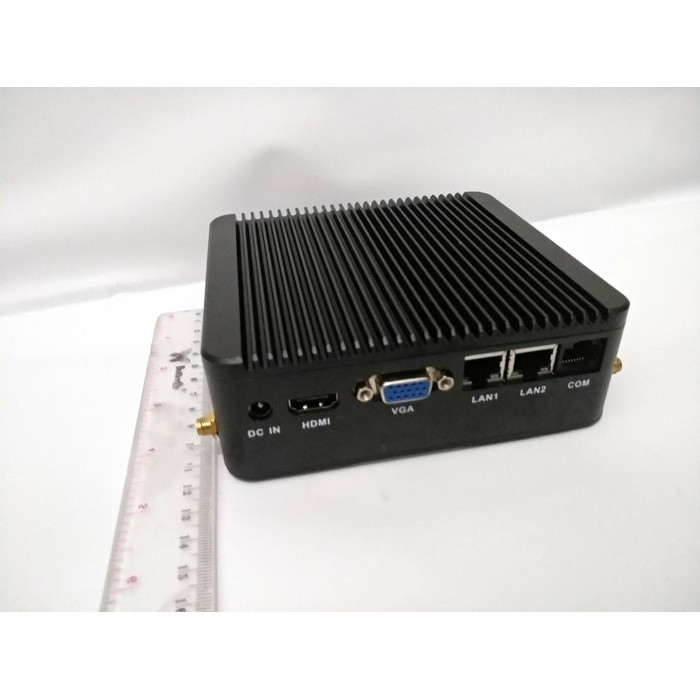 BISA GOSEND! INDUSTRIAL MINI PC X86 CELERON 4GB 32GB DUAL GBIT LAN WIFI HDMI VGA KUALITAS TERBAIK