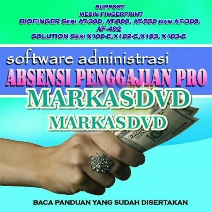 software absensi penggajian payroll full versi