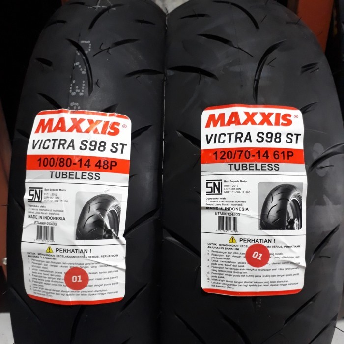 Terlaris Ban Pcx 150 Local Maxxis 100/80-14 & 120/70-14