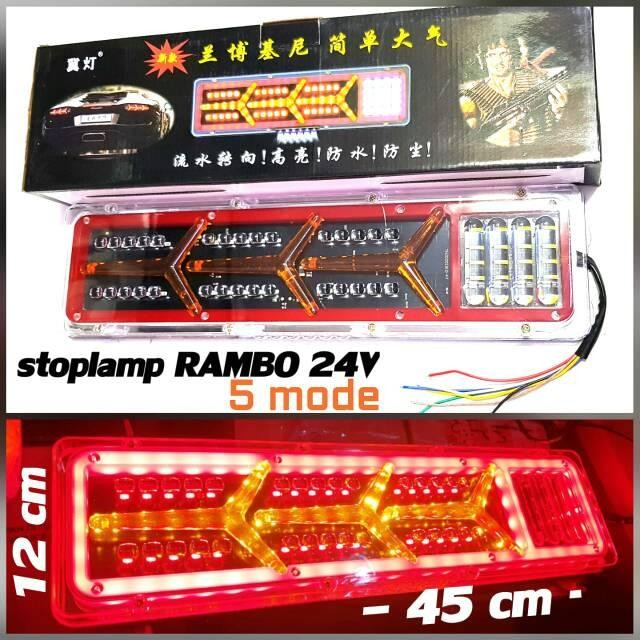 Lampu Stop Truk Led Model Lamborgini