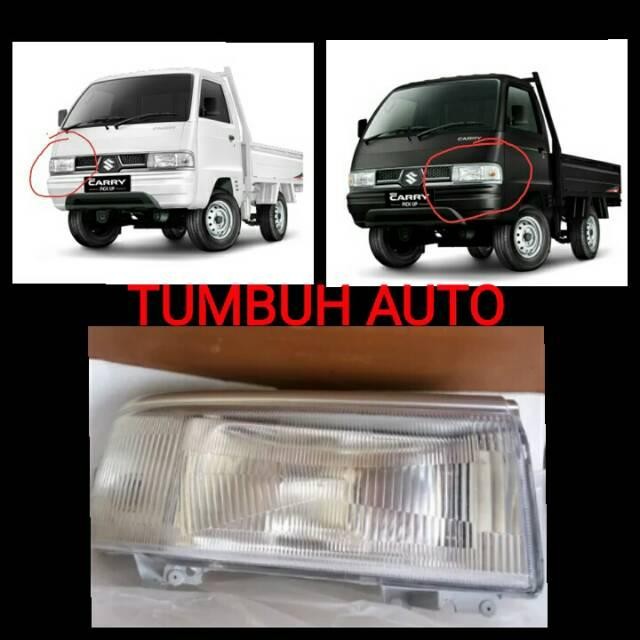 Headlamp Lampu Depan Utama Carry 1.5 1.3 Pick Up Futura Realvan Stesen 2 Biji Kanan Rh Dan Kiri Lh