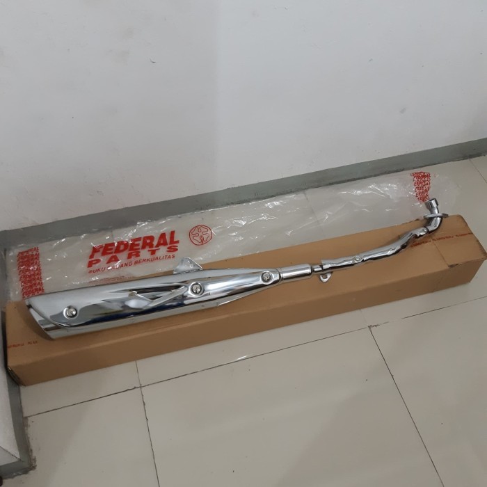 Muffler Knalpot Supra X 125 Lama Fp-18300-Ktm-2110 Original Federal