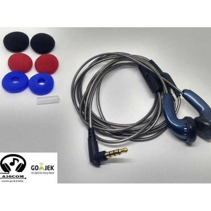 Earbud Vido Mic Diy Recable Jack L V3
