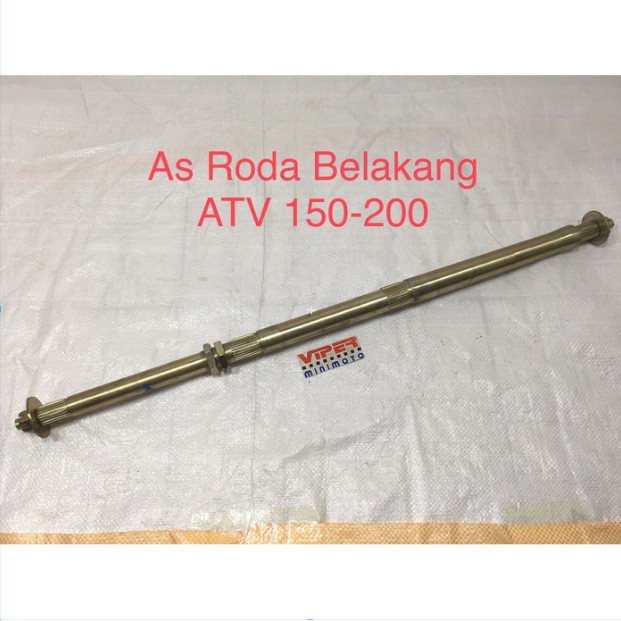 As Roda Belakang Atv 150 - 200 - Gokart - Buggy As & Mur Only