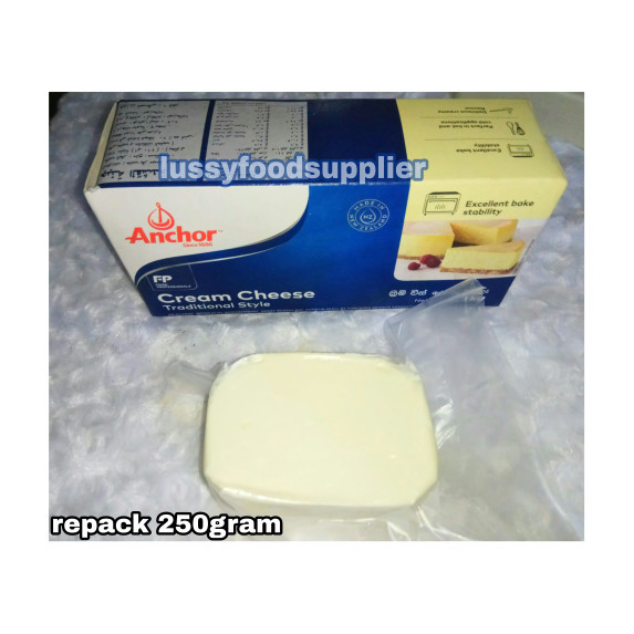 

DISKON ANCHOR CREAM CHEESE 250GR/! BPOM HALAL MUI Kode 59