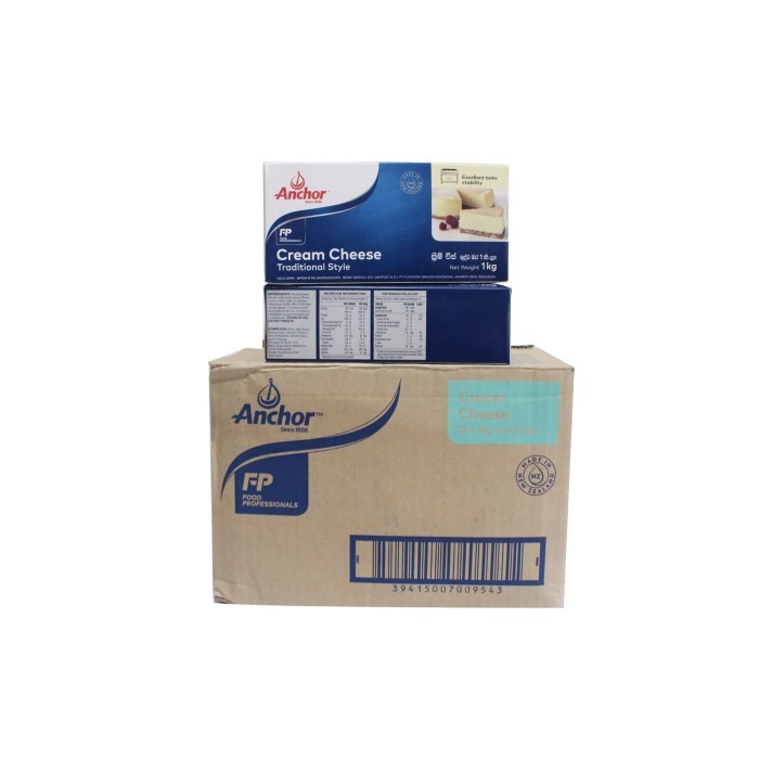 

TERPERCAYA ANCHOR Creamcheese Cream Cheese Impor 1 KG Packing Asli SAMEDAY INSTA Kode 60