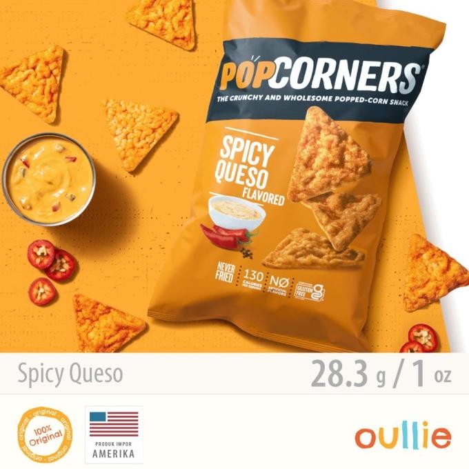 

NEW PRODUK POPCORNERS - THE CRUNCHY AND WHOLESOME POPPEP-CORN SNACK !!!!!