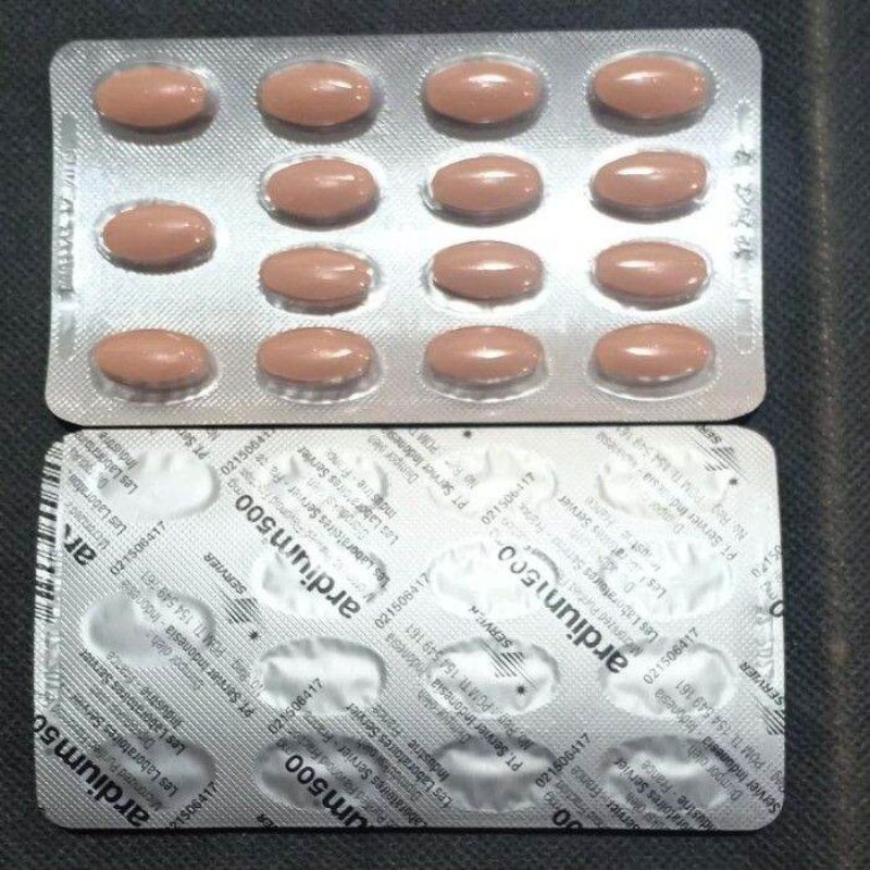 Ardium 500mg eceran/ 1 tablet