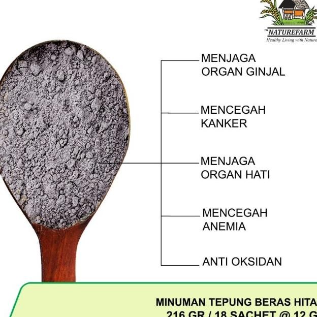 

Numan Tepung Bera Hitam Nature Farm Naturefarm 216 Gram