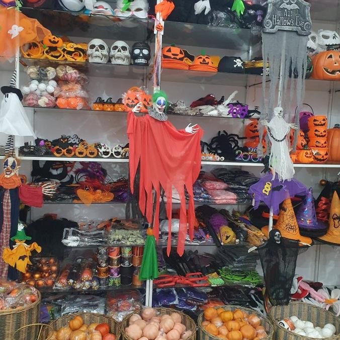 

Sale! Dekorasi aksesoris halloween gantungan hantu