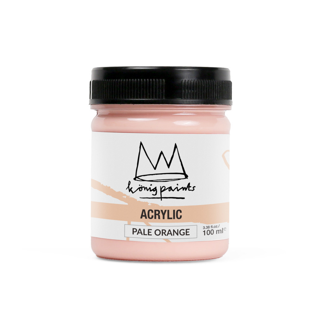

KONIG PAINTS - 100mL PALE ORANGE