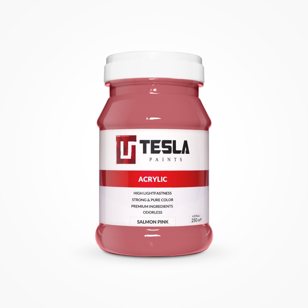 

TESLA PAINTS - 250ML - SALMON PINK