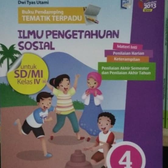 

Buku Pendamping Tematik Terpadu SD kelas 4 IPS