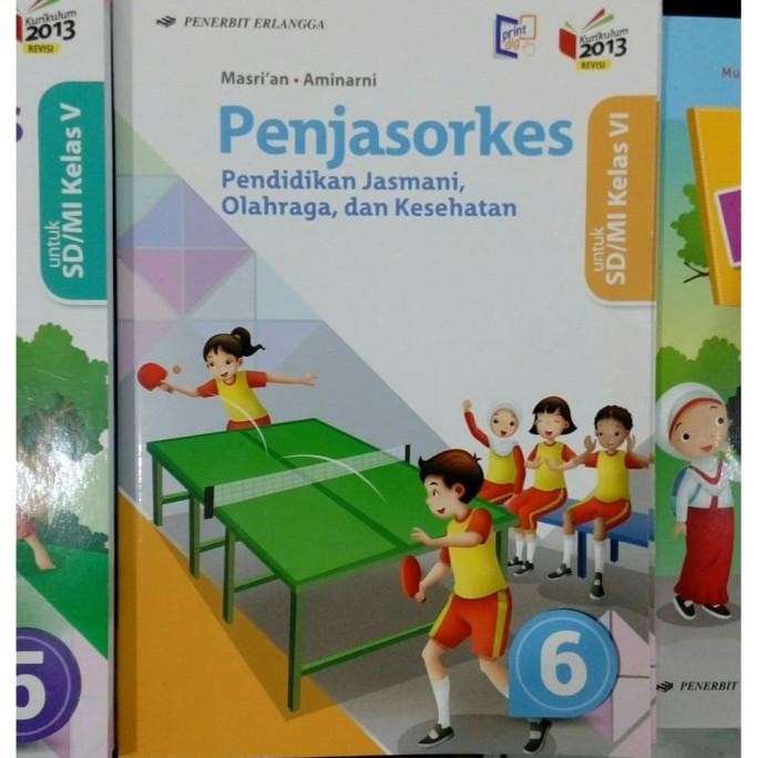 

BEST SELLER PENJASORKES 6 SD/MI Kelas VI (K13N) ERLANGGA