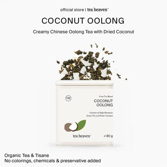 

COCONUT TEA OOLONG TEH KELAPA PREMIUM ARTISAN TEA CAFE SIAP KIRIM