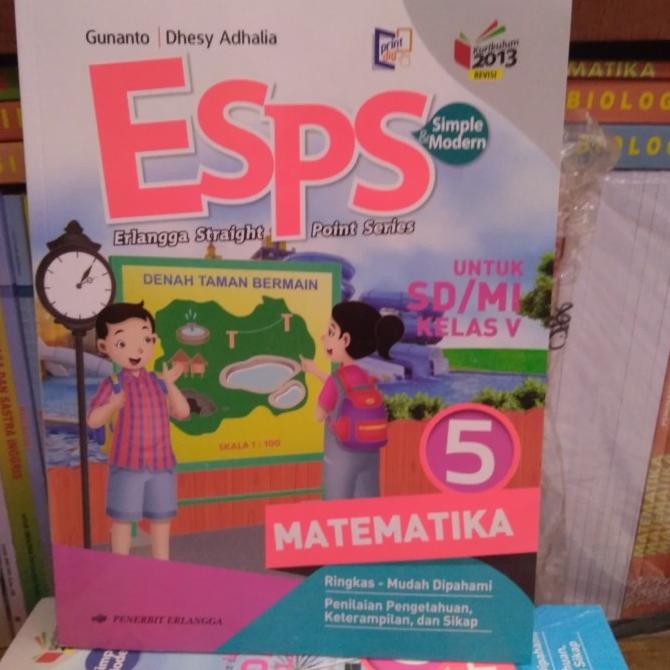 

ESPS MATEMATIKA KELAS 5 K13 ERLANGGA