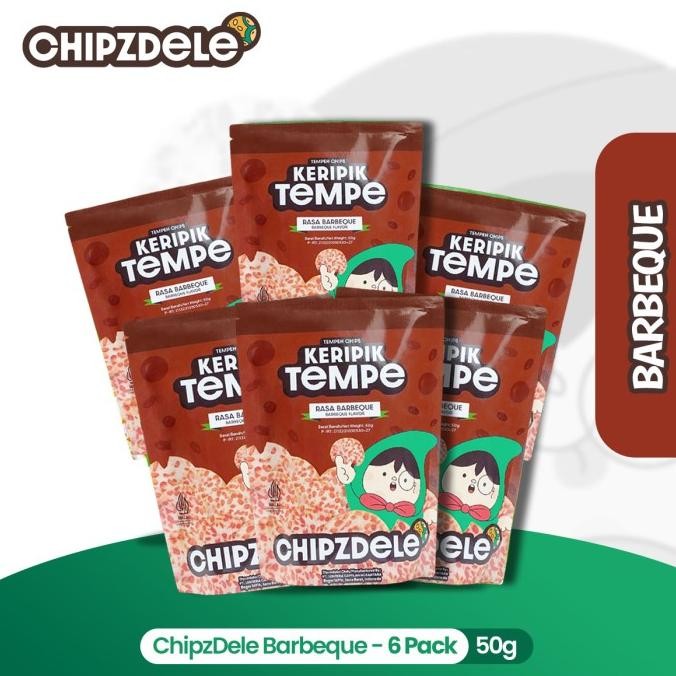 

READY STOCK CHIPZDELE KERIPIK TEMPE 50 GRAM - 6 PACKS !!!!!