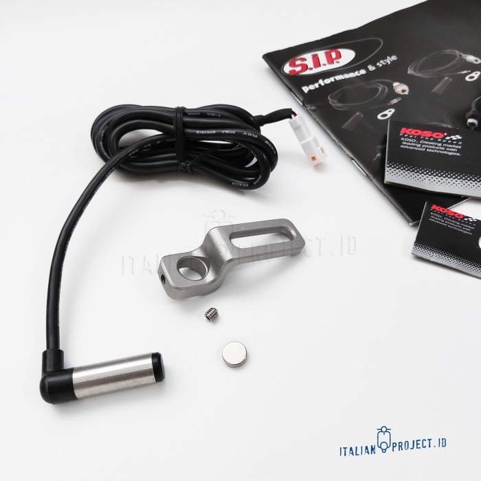 Kabel Speed Sensor Magnet Speedo Sip Fork Upgrade Cakram Semua Vespa