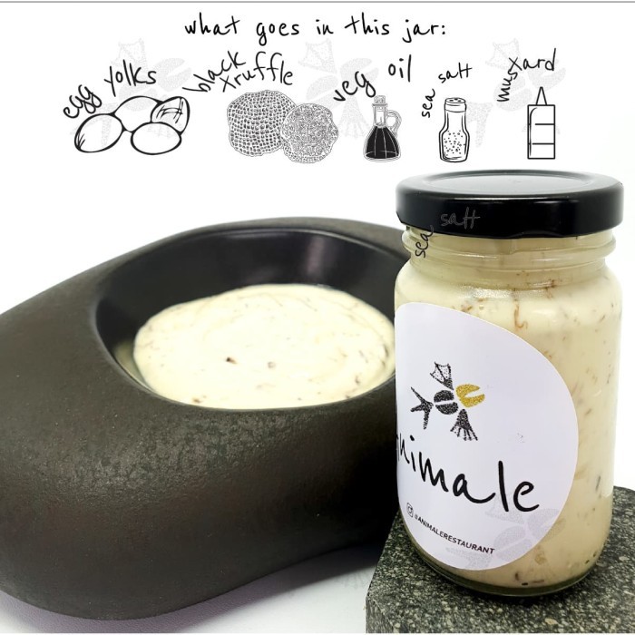 

Animale Black Truffle Mayo House made Mayonnaise