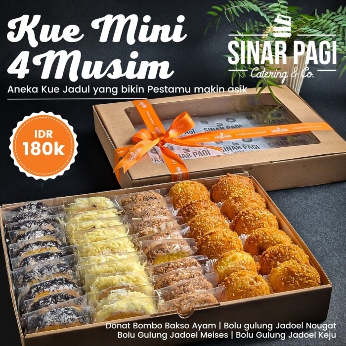 

Hampers / Parcel Kue Mini Sinar Pagi