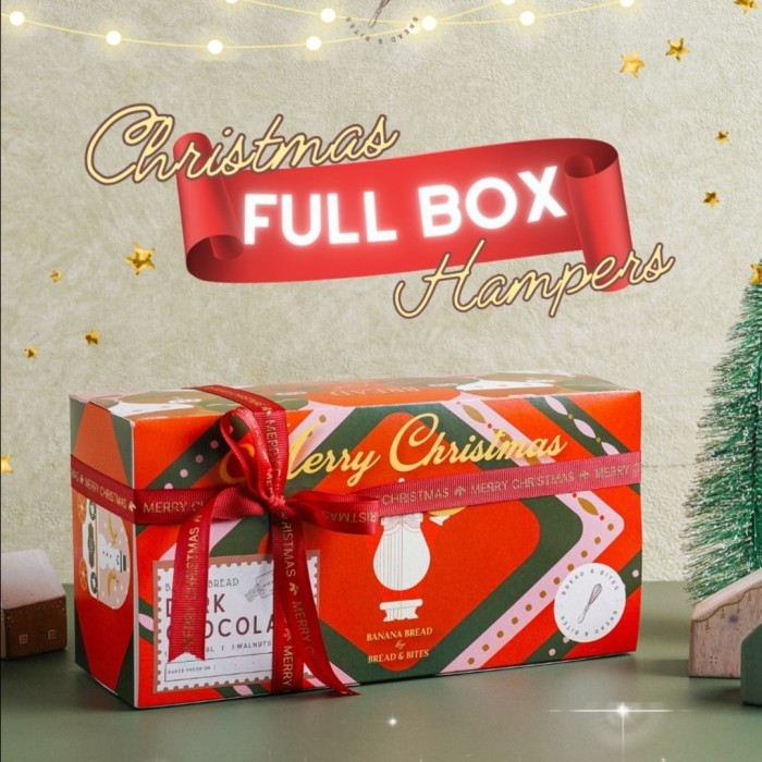 

CHRISTMAS HAMPERS NATAL - FULL Box Banana Bread