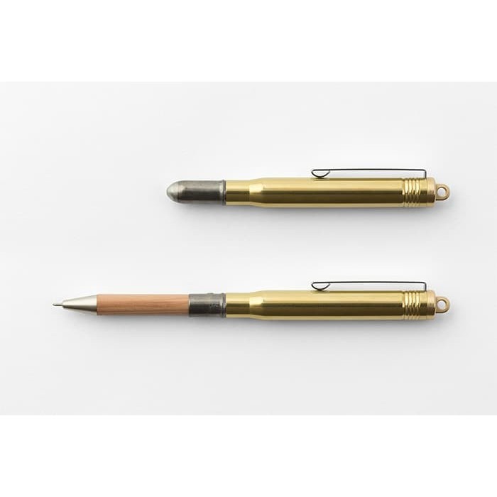 

Traveler's Factory Brass Ballpoint Pen