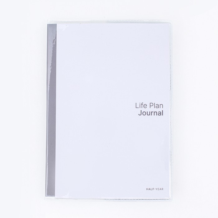 

Life Plan Journal - UNDATED PLANNER Half-Year (6 Months) A5 Size - Undated Planner/Soft Cover/Agenda
