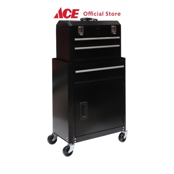 

Tactix Kabinet Perkakas 2 In 1 - Hitam