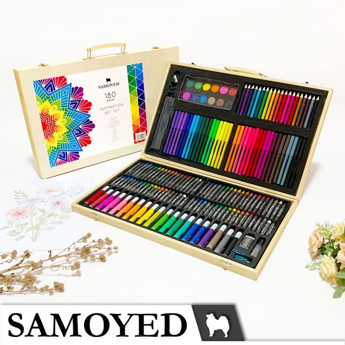 

Peralatan Gambar Warna Lukis / Inspiration Art Set Samoyed INSS-180