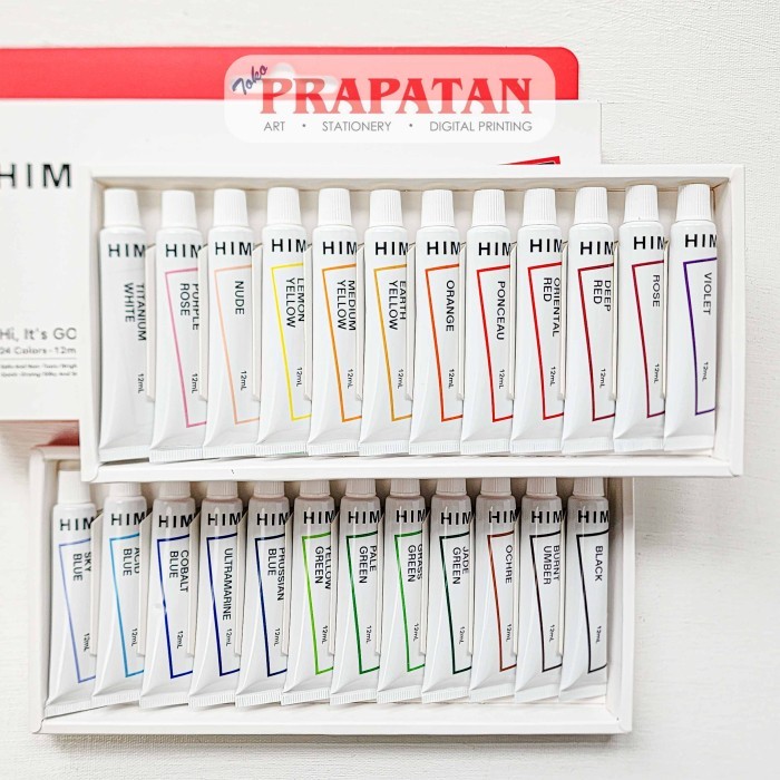 

Miya Himi Gouache Tube set 12/18 x12ml YSF