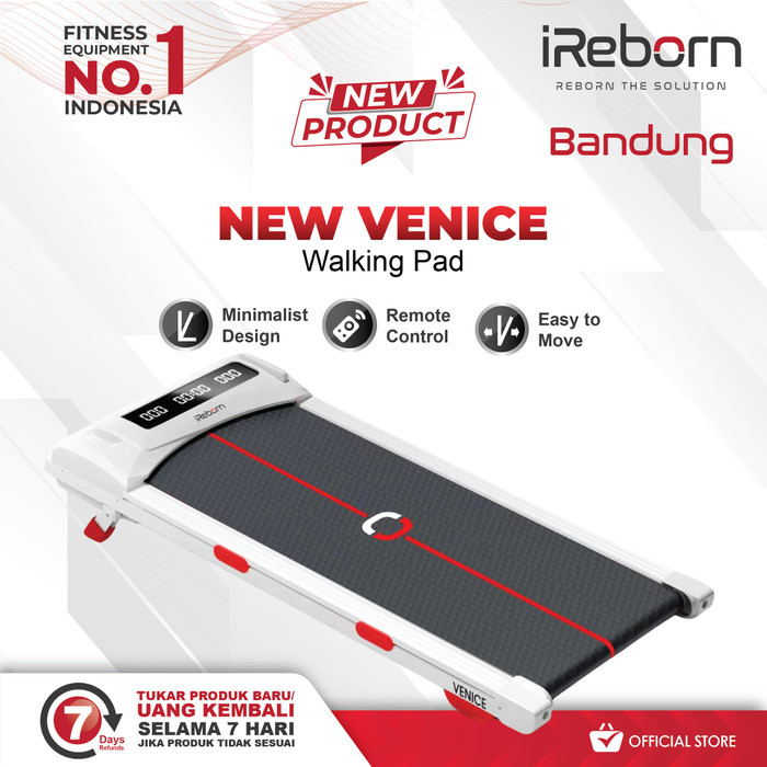 Alat Fitness Treadmill Elektrik IReborn Venice M8